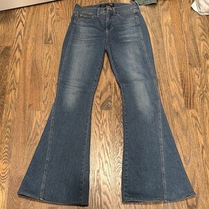 Veronica Bears Women's Blue Flare Jeans